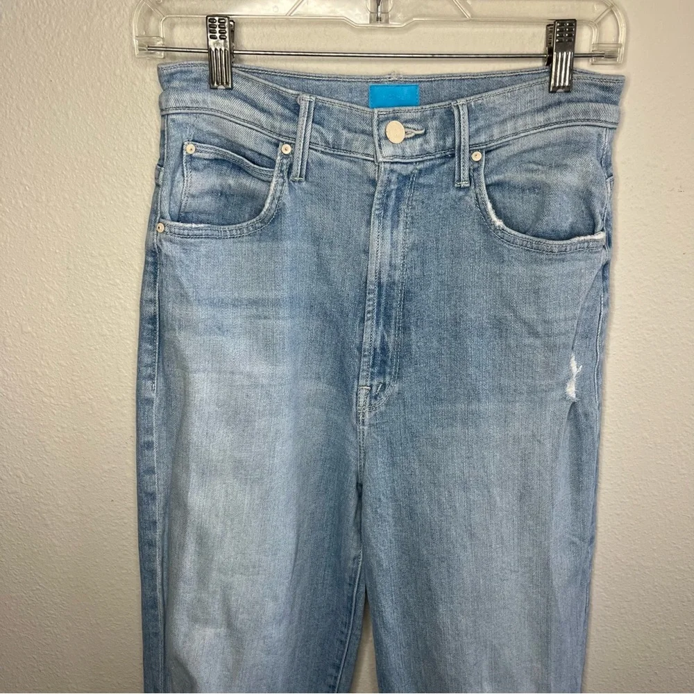 Mother Light Wash High Waisted Tunnel Vision Sneak Sippin’ Sweet Tea - Picture 8 of 16